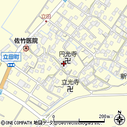 滋賀県守山市立田町1753周辺の地図