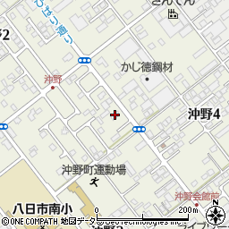 澤工務店倉庫周辺の地図