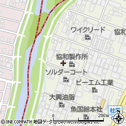 愛知県名古屋市緑区鳴海町長田61周辺の地図