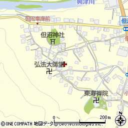 静岡県静岡市清水区但沼町443周辺の地図