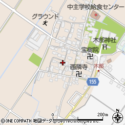 滋賀県野洲市木部858周辺の地図