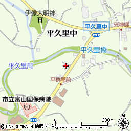 黒川理容店周辺の地図