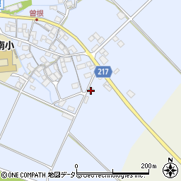 滋賀県東近江市曽根町922周辺の地図