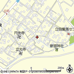 滋賀県守山市立田町1640周辺の地図