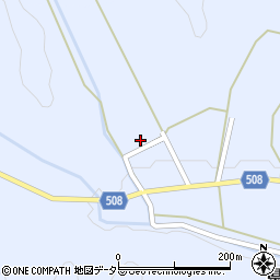 兵庫県丹波篠山市県守836周辺の地図