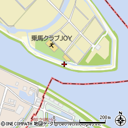 愛知県弥富市海屋町（道南）周辺の地図
