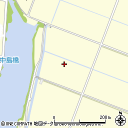滋賀県守山市木浜町周辺の地図