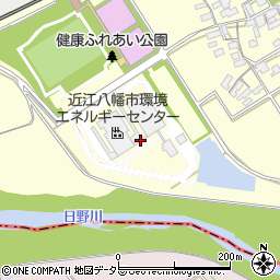 滋賀県近江八幡市竹町1143周辺の地図