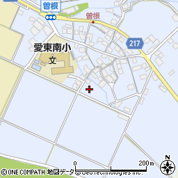 滋賀県東近江市曽根町1230周辺の地図