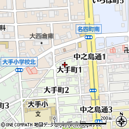 静岡瀝青工業名古屋営業所周辺の地図
