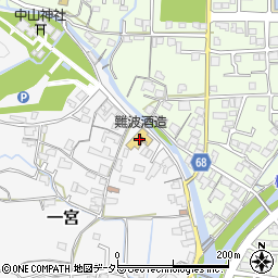 作州武蔵蔵元周辺の地図