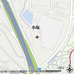 愛知県みよし市莇生町小坂周辺の地図