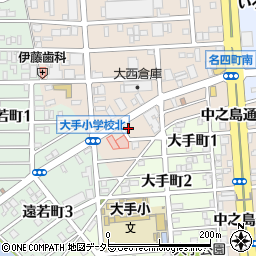 愛知県名古屋市港区名四町182周辺の地図