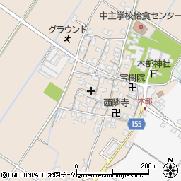 滋賀県野洲市木部857周辺の地図