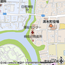 清水町社会福祉協議会　柿田川作業所周辺の地図