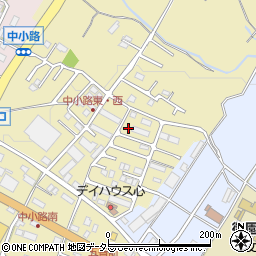 滋賀県東近江市中小路町688周辺の地図