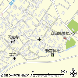 滋賀県守山市立田町1594周辺の地図