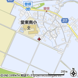 滋賀県東近江市曽根町1178周辺の地図