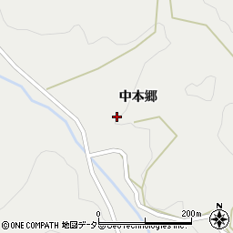 愛知県豊田市葛沢町中本郷周辺の地図