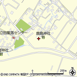 滋賀県守山市立田町1457周辺の地図