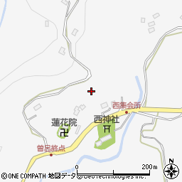 千葉県鴨川市西周辺の地図