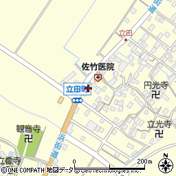 滋賀県守山市立田町2475周辺の地図