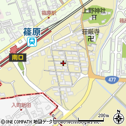 滋賀県近江八幡市安養寺町779周辺の地図