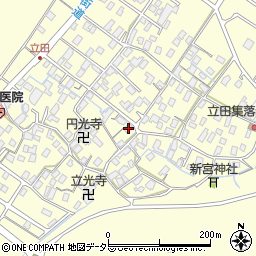 滋賀県守山市立田町1635周辺の地図