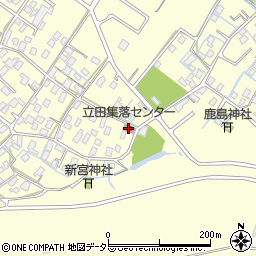 立田集落センター周辺の地図