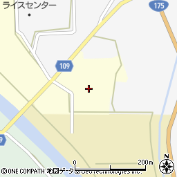 兵庫県丹波市山南町美和周辺の地図
