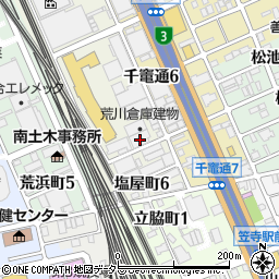 愛知県名古屋市南区塩屋町5丁目34周辺の地図