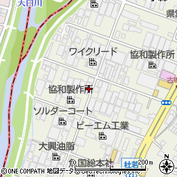 愛知県名古屋市緑区鳴海町長田56-2周辺の地図