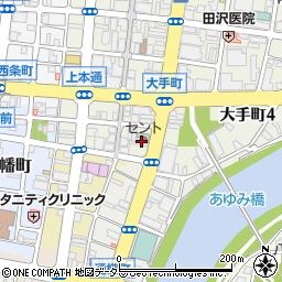 エミコ周辺の地図