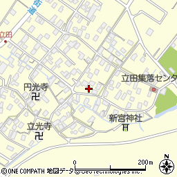 滋賀県守山市立田町1593周辺の地図