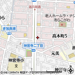 ドコモショップ港甚兵衛通り店周辺の地図