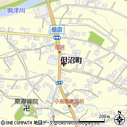 静岡県静岡市清水区但沼町812-4周辺の地図