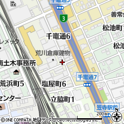 愛知県名古屋市南区塩屋町5丁目33周辺の地図