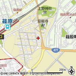 滋賀県近江八幡市安養寺町796周辺の地図