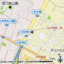 滋賀県東近江市中小路町408周辺の地図
