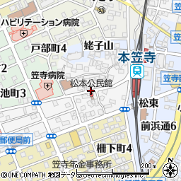 愛知県名古屋市南区松城町周辺の地図