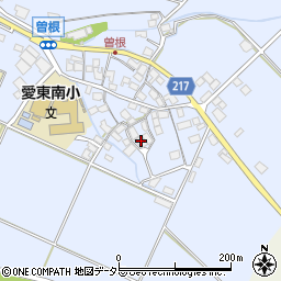 滋賀県東近江市曽根町995周辺の地図