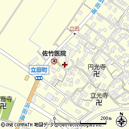 滋賀県守山市立田町1770周辺の地図