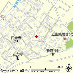 滋賀県守山市立田町1643周辺の地図