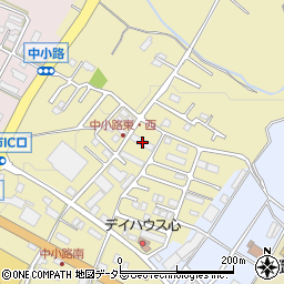 滋賀県東近江市中小路町690周辺の地図