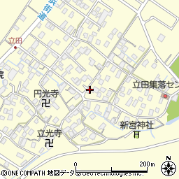 滋賀県守山市立田町1642周辺の地図