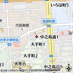 愛知県名古屋市港区名四町171周辺の地図