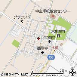 滋賀県野洲市木部862周辺の地図