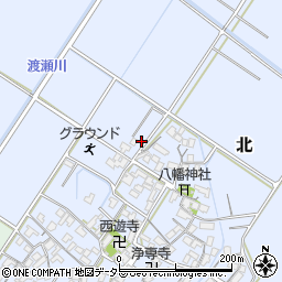 滋賀県野洲市北1969周辺の地図