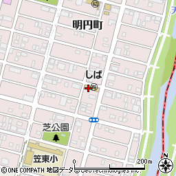 名古屋市役所子ども青少年局　芝保育園周辺の地図