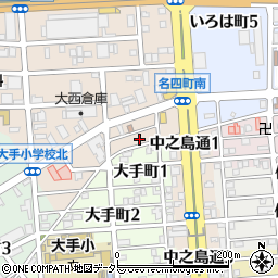 愛知県名古屋市港区名四町170周辺の地図